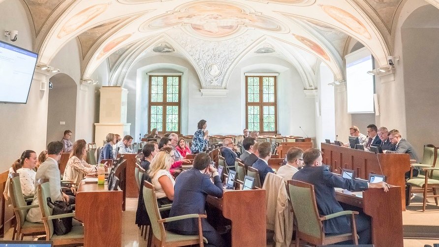 Radne i radni Miasta Poznania obradują w sali sesyjnej