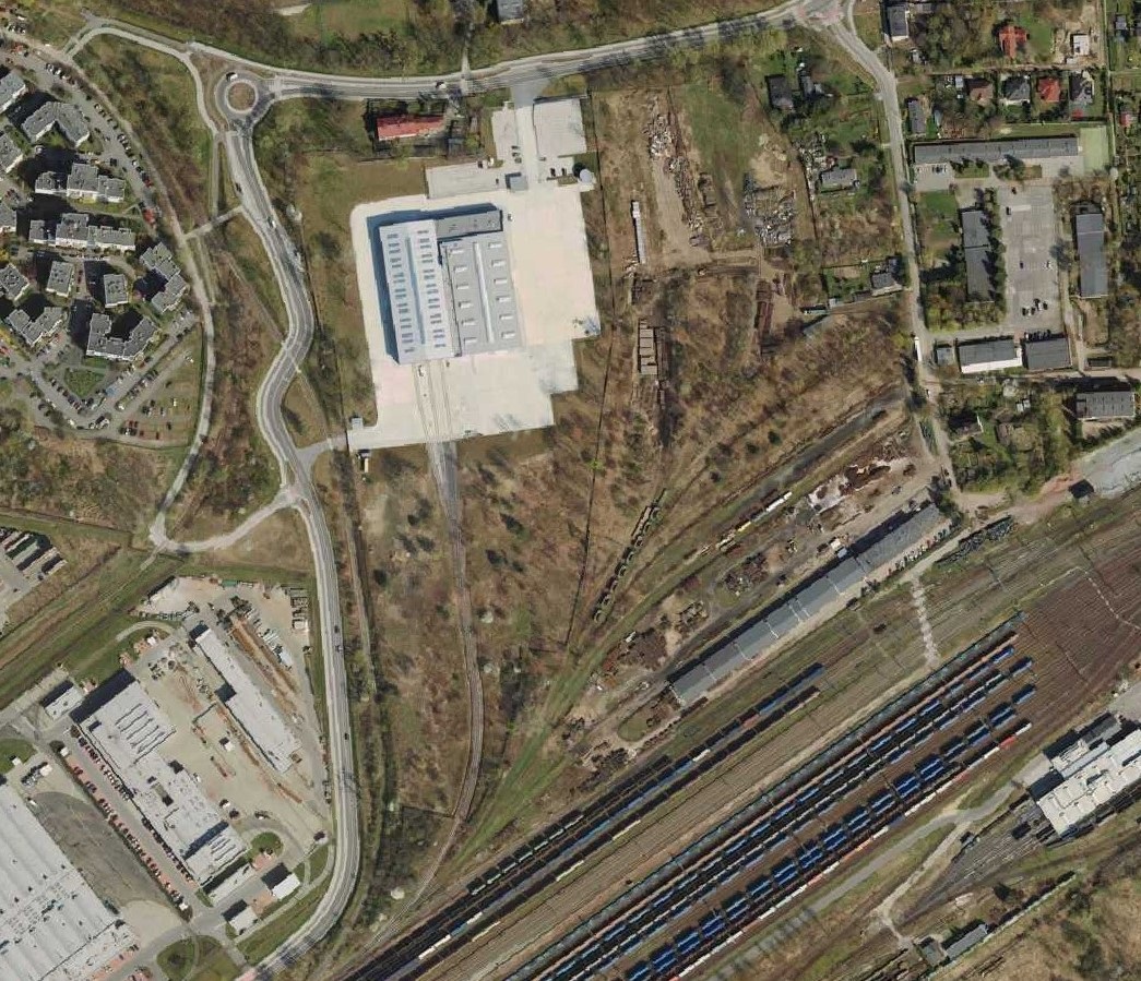 fragment mapy geodezyjnej Poznania - grafika artykułu