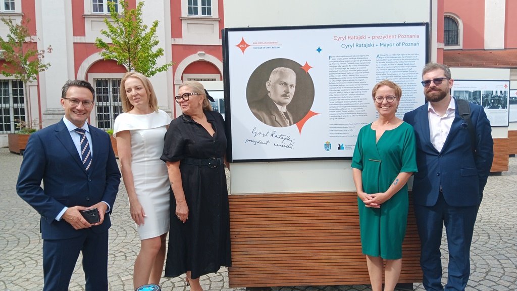 Otwarcie wystawy poświęconej Cyrylowi Ratajskiemu