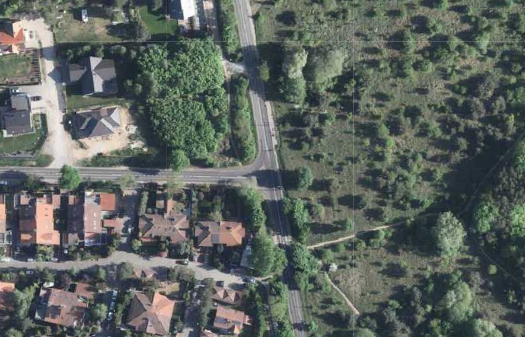 Skrzyżowanie ulic F. Jaśkowiaka i Radojewo, fot. mapa miejska ZGiKM GEOPOZ - grafika artykułu