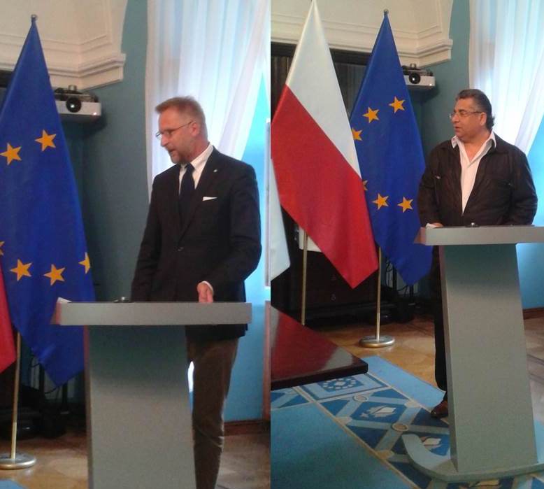 Piotr Tryjanowski i Miklosz Deki Czureja (fot. M. Malinowski) - grafika artykułu