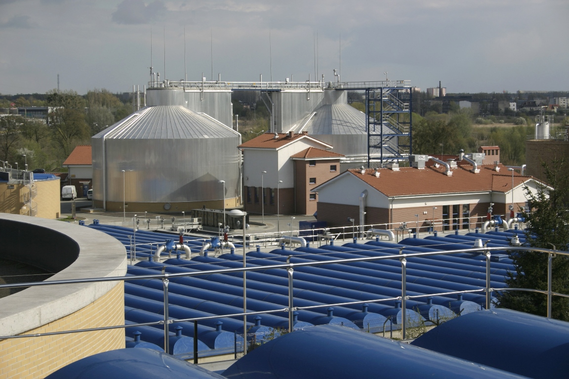 Lewobrzerzna Oczyszczalnia Ścieków, fot. Aquanet S.A. - grafika artykułu