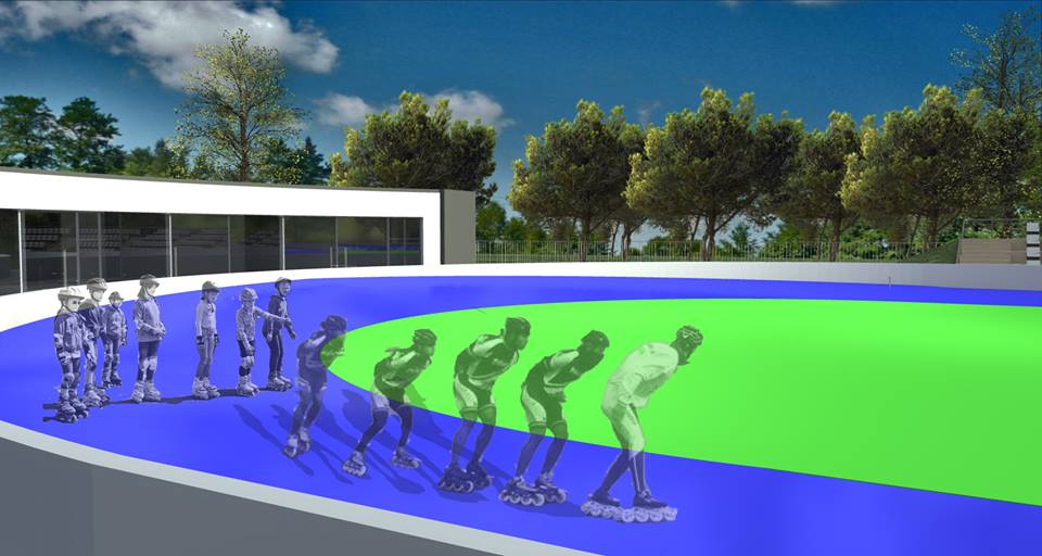 Centrum Sportów Wrotkarskich powstanie przy Arenie, fot. tekktura.com - grafika artykułu