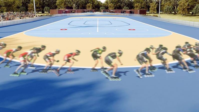 Centrum Sportów Wrotkarskich powstanie przy Arenie, fot. tekktura.com