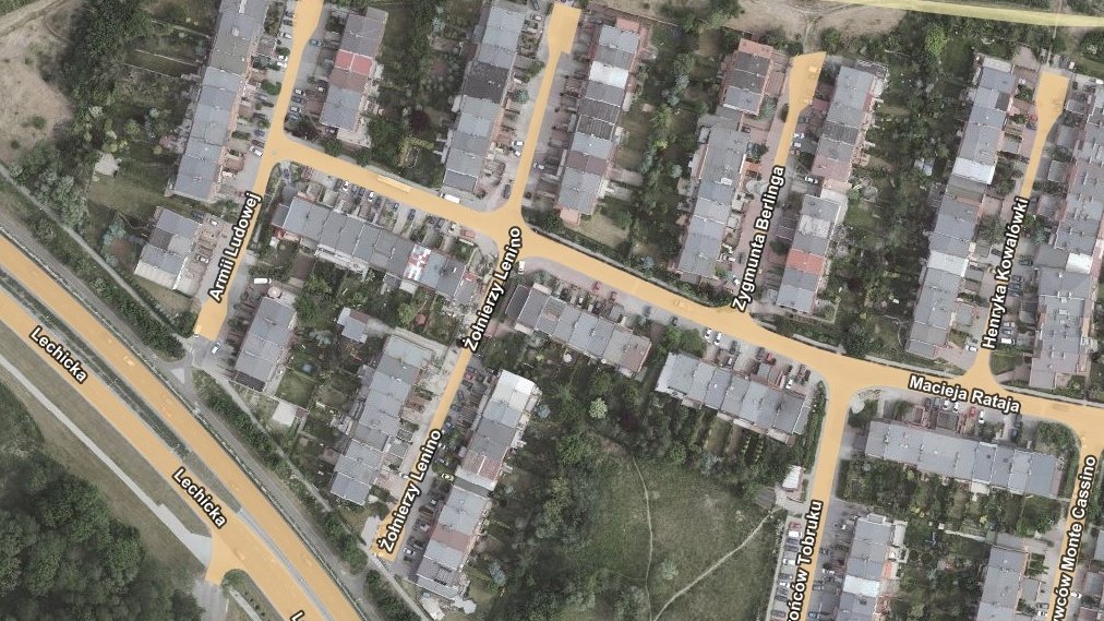 Źródło: ZGiKM GEOPOZ Poznań