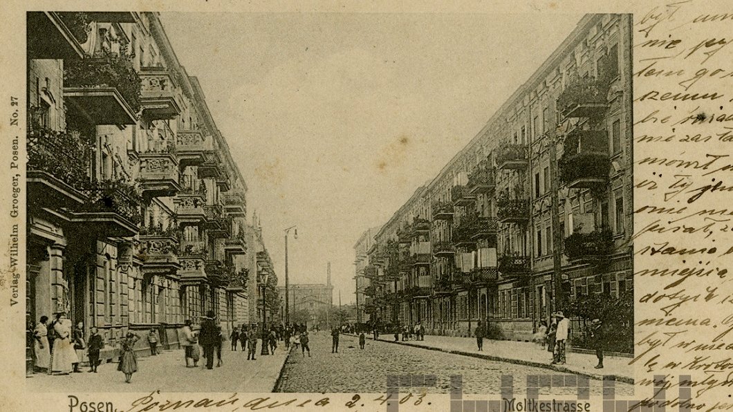 Moltkestrasse (obecnie ul. Staszica) u progu XX wieku