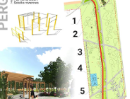 Park Rataje na wystawie