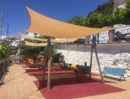 Place zabaw pod żaglami