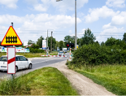 Przejazd kolejowy na Morasku