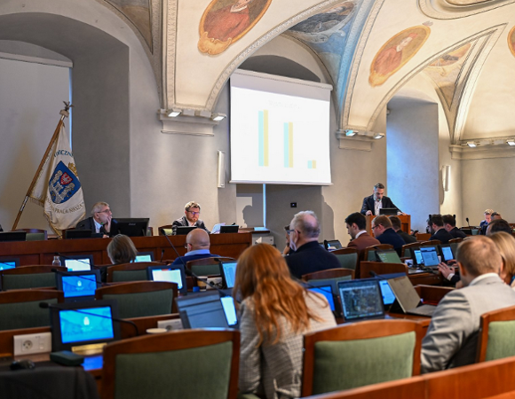 radne i radni obradują podczas sesji Rady Miasta Poznania - grafika artykułu