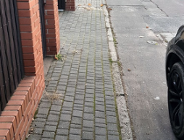 Remont chodnika na ul. Kalinowej.