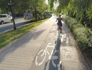 Rowerem nie po chodniku