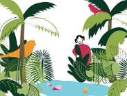 Rysunkowy gąszcz, czyli tworzenie Palmiarni