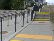 Schody na ul. Śliskiej gotowe