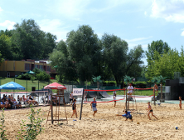 Skatepark i sporty plażowe