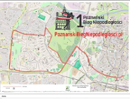 Trasa Poznańskiego Biegu Niepodległości