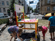 Wielkie krzesło na Łazarzu