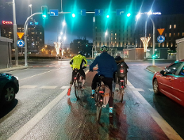 Zimą do pracy na rowerze