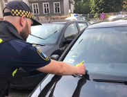 Żółte kartki za złe parkowanie