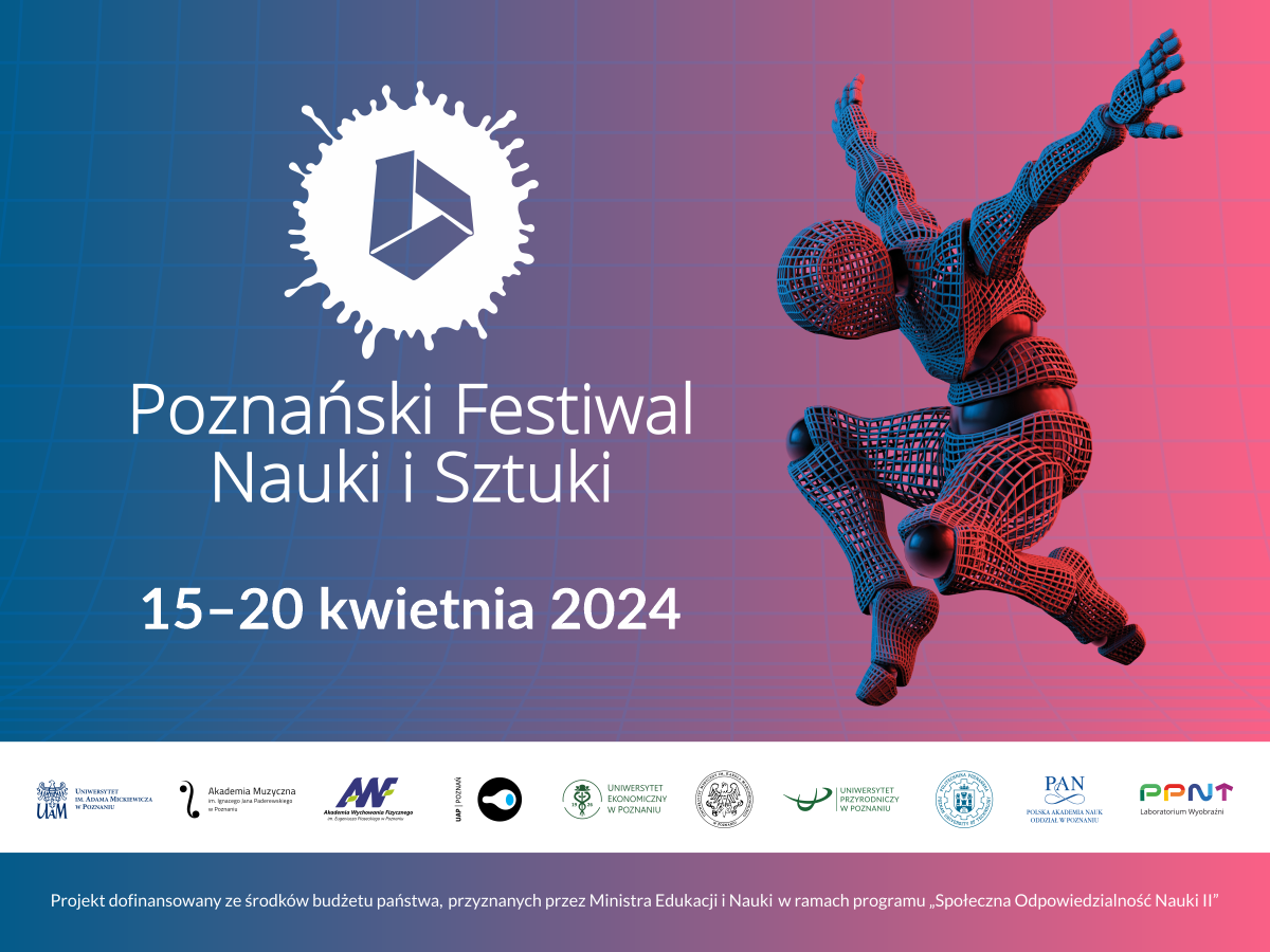 27. edycja Poznańskiego Festiwalu Nauki i Sztuki - grafika artykułu