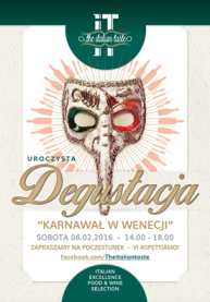 Degustacja " Karnawał w Wenecji"