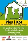 Konferencja "Pies i kot - od schroniska do skutecznej adopcji"