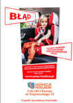 Sprawdź bezpieczeństwo swojego dziecka w samochodzie! w sobotę (7 czerwca) "Inspekcje Fotelików" w Poznaniu