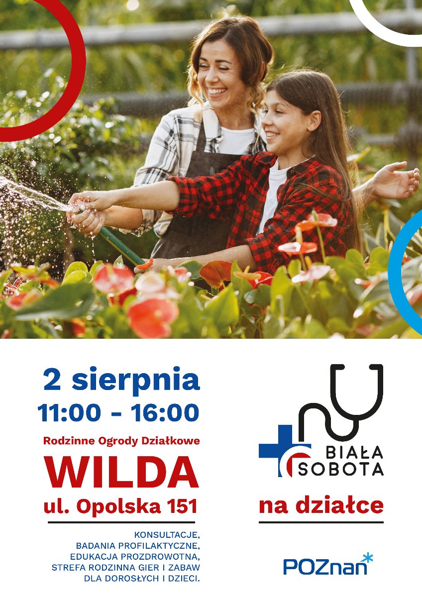 Plakat Biała Sobota Plakat z informacjami zawartymi w tekście