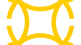 logo Konwentu w kolorze Żółci