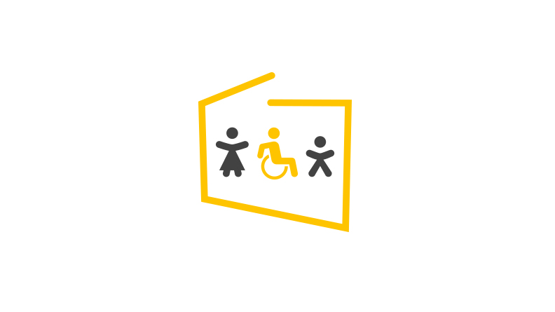 Logo programu Dostępność Plus