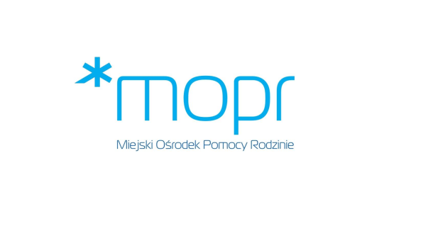 Napis "MOPR" z gwiazdką