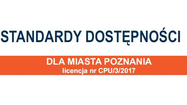 Standardy Dostępności dla Miasta Poznania