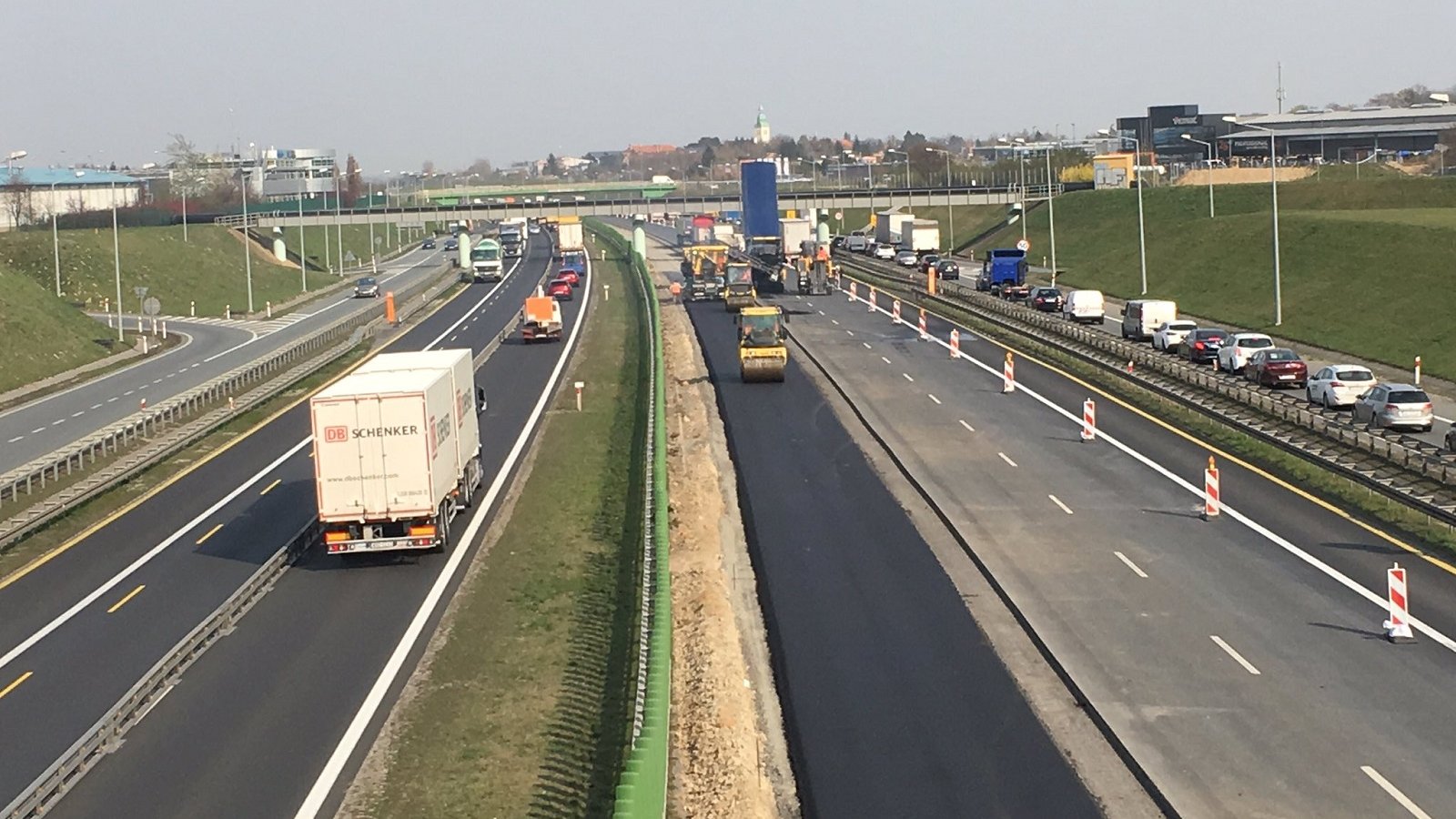 24 kwietnia rozpocznie się kolejny etap prac na autostradowej obwodnicy Poznania fot. Autostrada A2