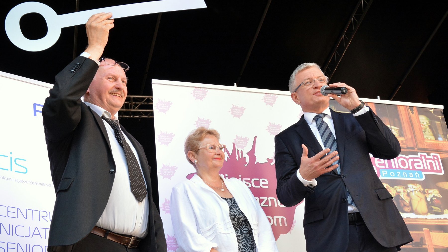 Akcję "Senioralni. Poznań" 2017 oficjalnie zainaugurowano na Wolnym Dziedzińcu