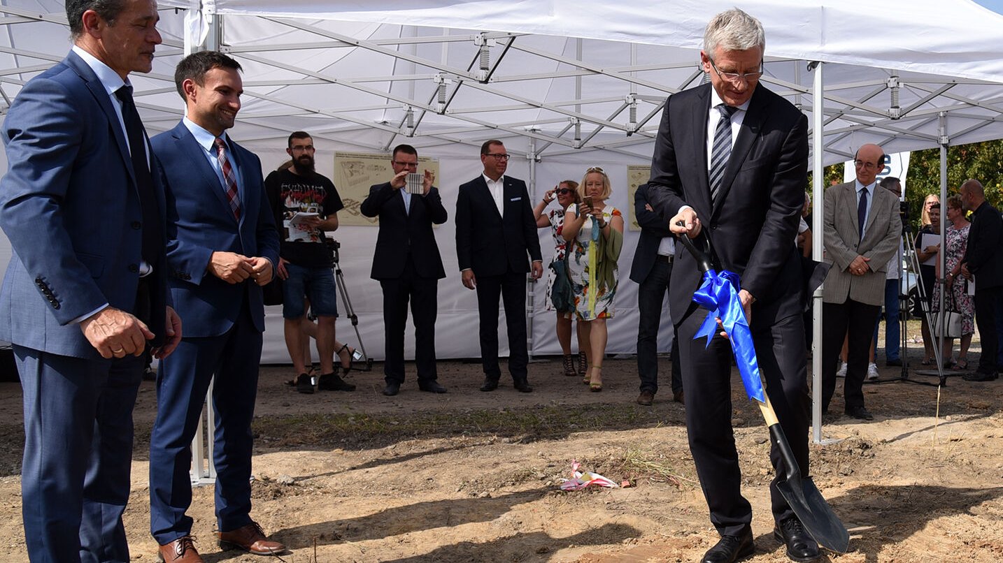 Budowa bloków PTBS na Strzeszynie
