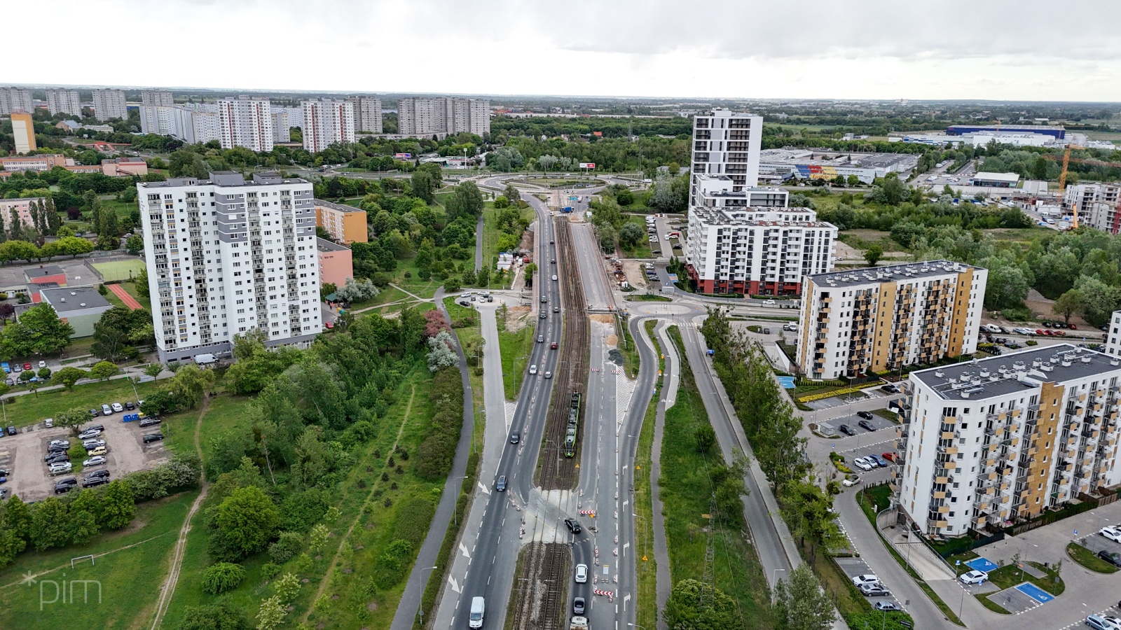 Kolejne podpory wiaduktu nad ul. Wagrowską naprawione fot. PIM Galeria zdjęć remontu podpór wiaduktu nad ul. Wagrowską