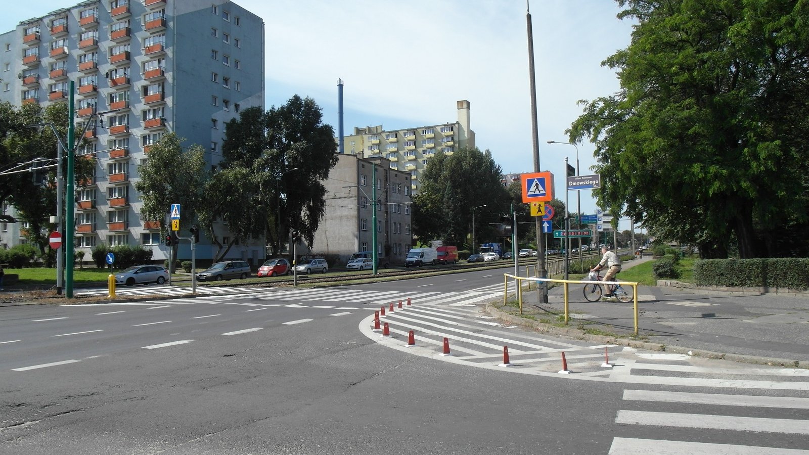 Na skrzyżowaniu ulic Dmowskiego i Hetmańskiej będzie bezpieczniej