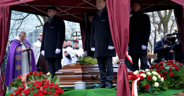 Pogrzeb profesora Lecha Trzeciakowskiego