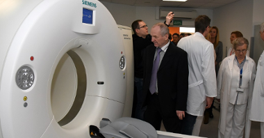 Otwarcie pracowni tomografii komputerowej w szpitalu przy Szwajcarskiej