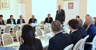 Spotkanie prezydenta z przedstawicielami firm deweloperskimi