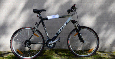 Nr 1: rower marki Kellys, typu MTB, rozmiar kół 26". Cena wywoławcza: 250 zł.