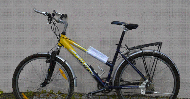 Nr 8: rower marki Merida, miejski, rozmiar kół 26", damka. Cena wywoławcza: 120 zł.