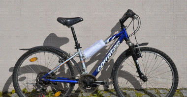 Nr 10: rower marki Corratec, młodzieżowy, rozmiar kół 24". Cena wywoławcza: 300 zł.