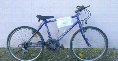 Nr 11: rower marki Romet o rozmiarze kół 24"x2.00. Cena wywoławcza: 50 zł