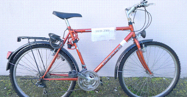Nr 15: rower marki Szawer. Cena wywoławcza: 50 zł.