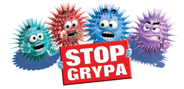 STOP grypa - grafika artykułu
