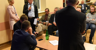 Spotkanie prezydenta Jacka Jaśkowiaka z mieszkańcami osiedla Stare Winogrady