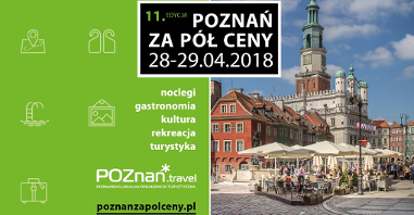 To już 11. edycja akcji "Poznań za pół ceny"