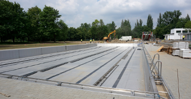 Trwają końcowe prace przy kompleksowej modernizacji pływalni letniej w Parku Kasprowicza