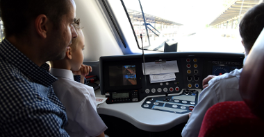 Prawie 7-letni Olivier mógł się przejechać pociągiem w kabinie maszynisty